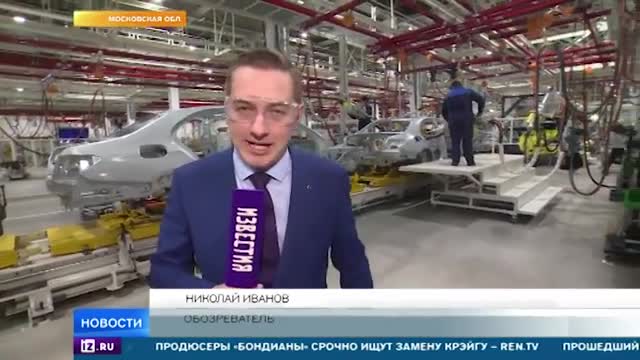 Путин на открытии завода мерседес